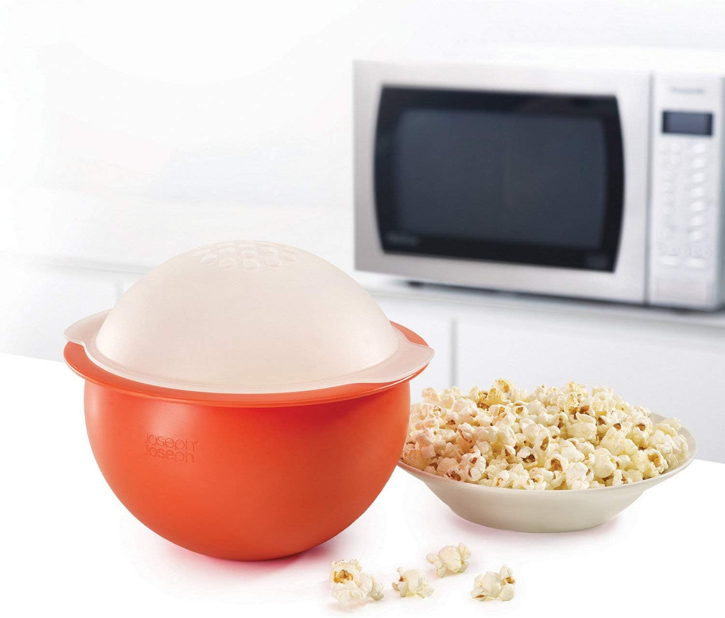 M-Cuisine Family Sized Popcorn Maker - Orange