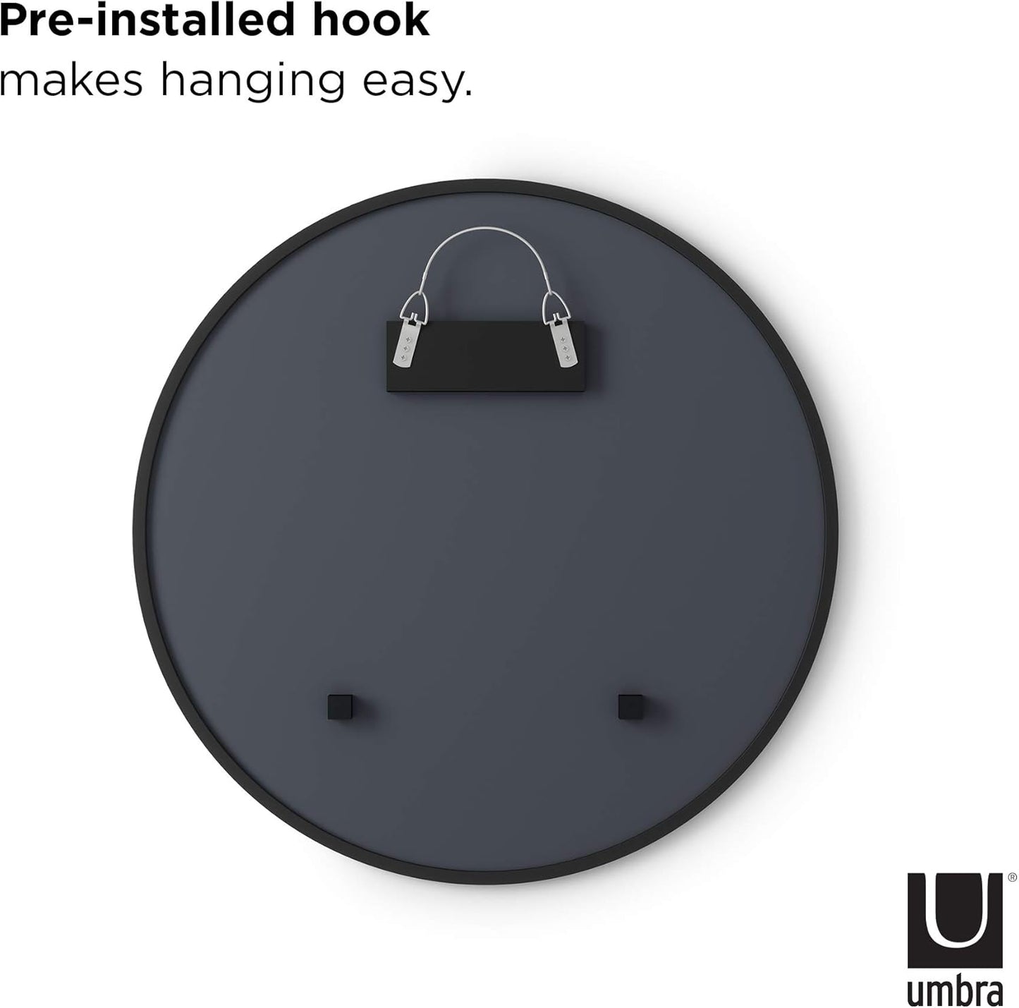 Hub Mirror 61cm - Black