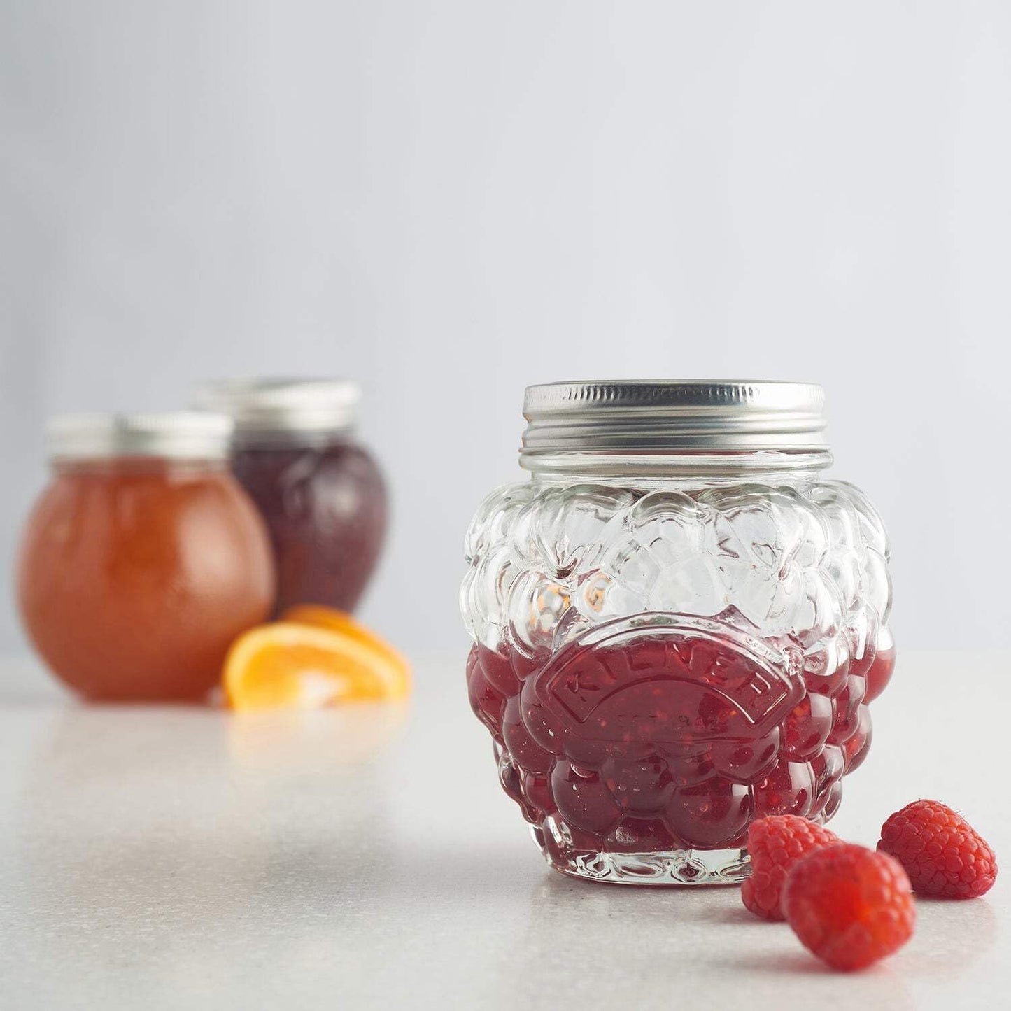 Berry Fruit Preserve Jar
