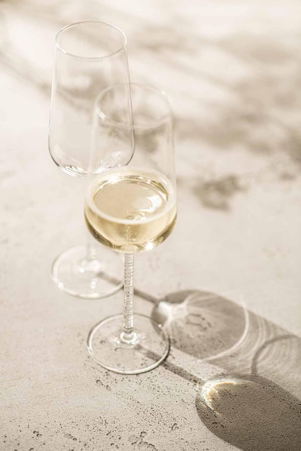 Journey Champagne With Etched Pattern 9060/77 (Set of 2)