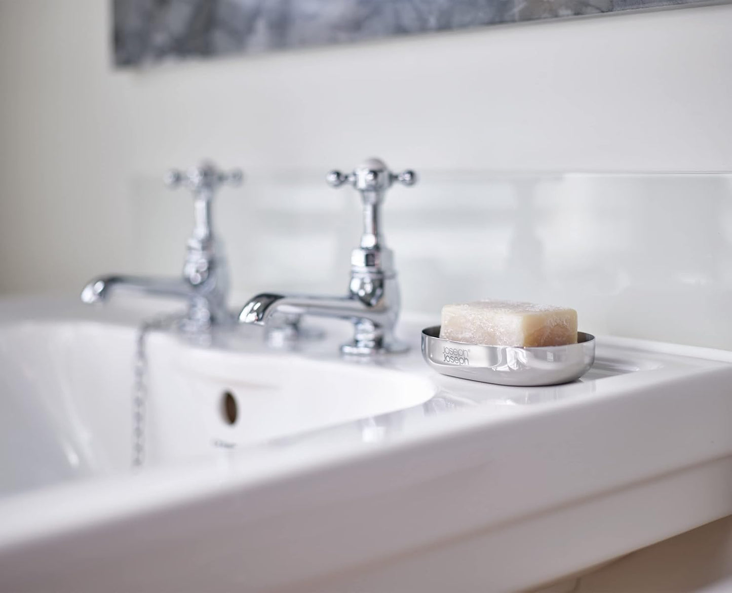 Easystore Luxe Soap Dish - Steel