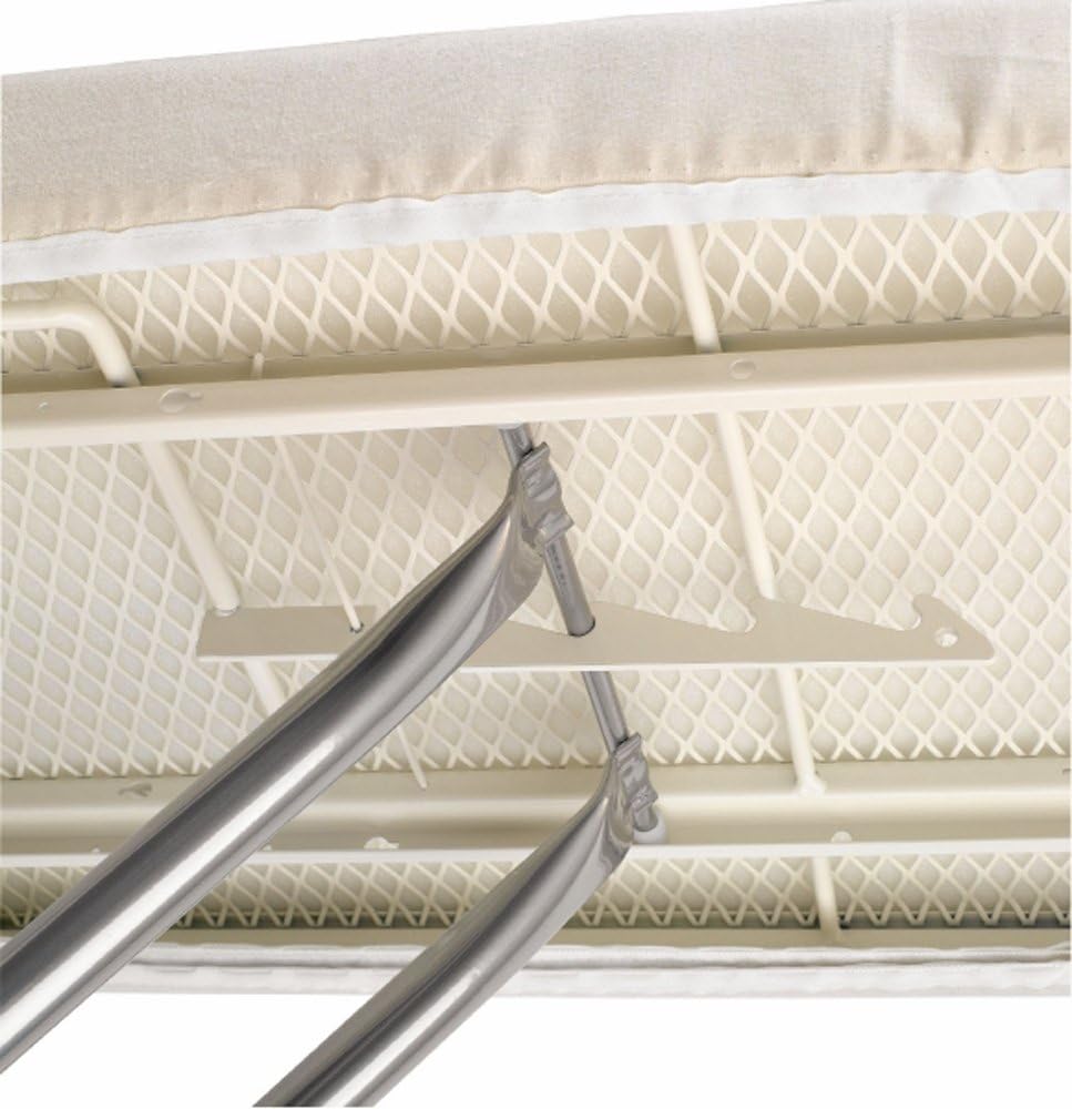 Ironing Board (A) 110X30cm, SSIR (Solid Steam Iron Rest) White Frame - Abstract Leaves