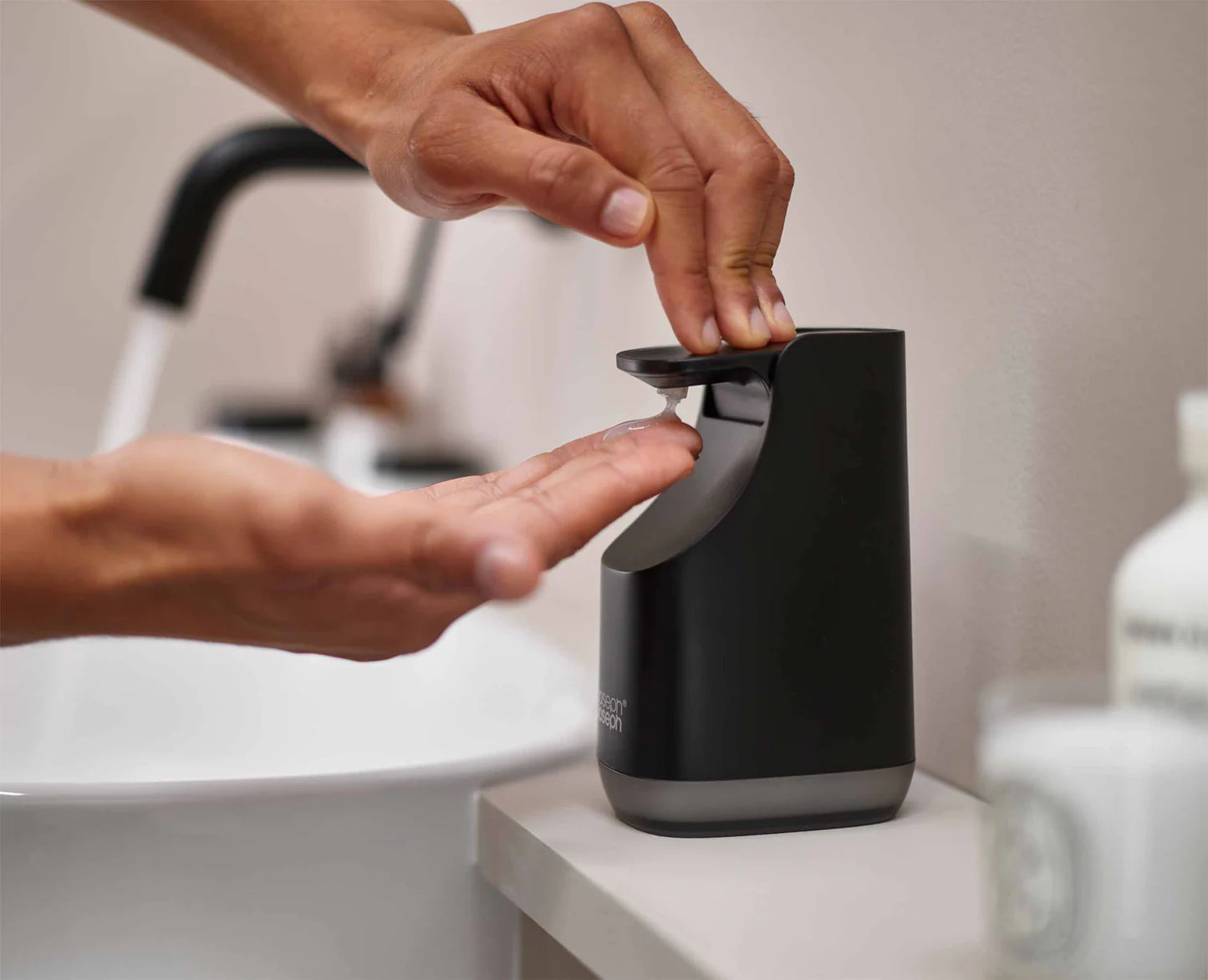 Slim Compact Soap Pump - Black