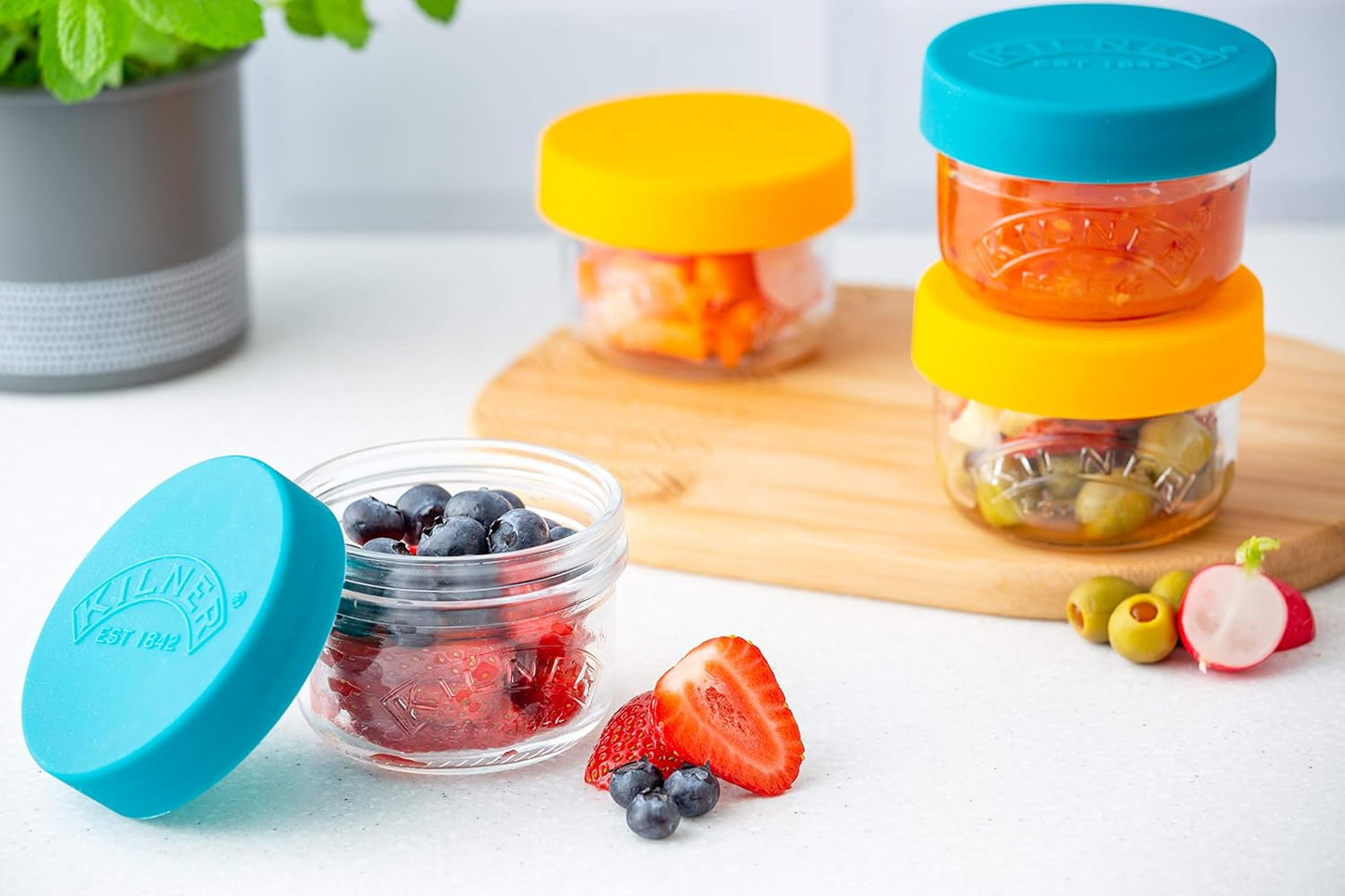 Snack&Store Pots (Set of 2), 125mL