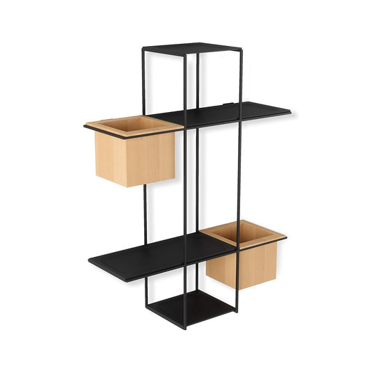 Cubist Multi Shelf - Sand/Black