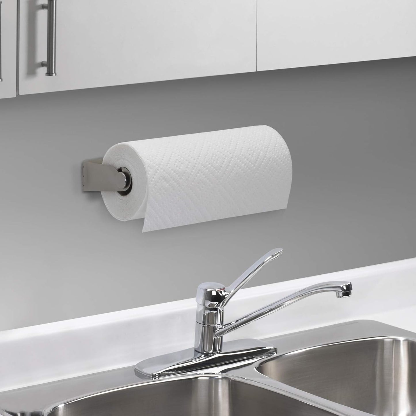 Mountie Shelf Cab Paper Towel Holder - Nickel