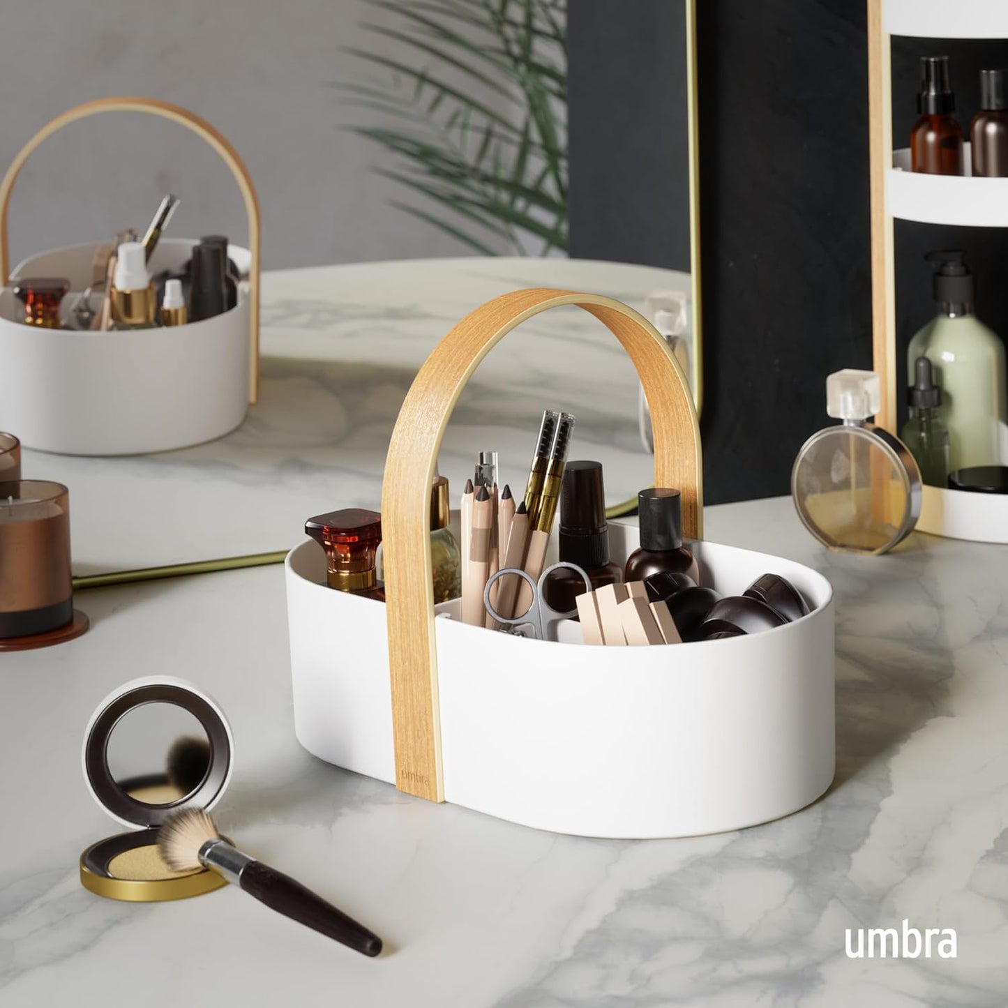 Bellwood Caddy - White/Natural