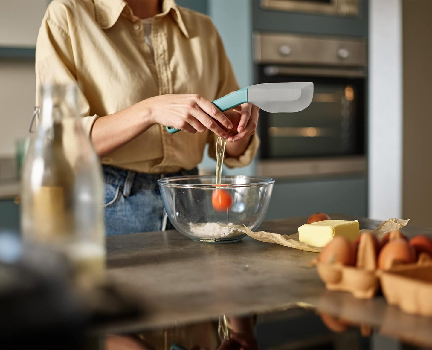 DUO Ergonomic Spatula - Opal