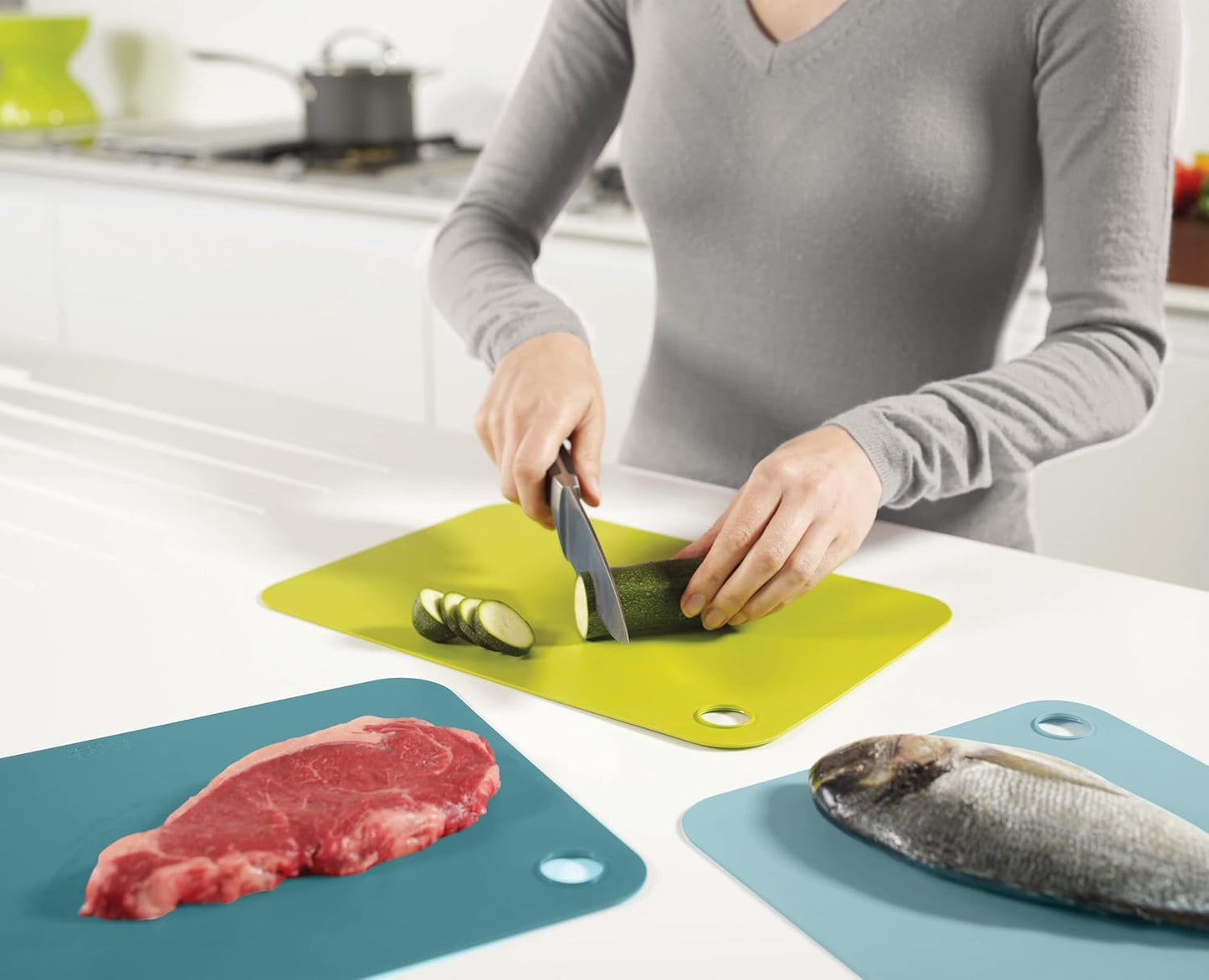 DUO Chopping Mats (Set of 3) - Opal