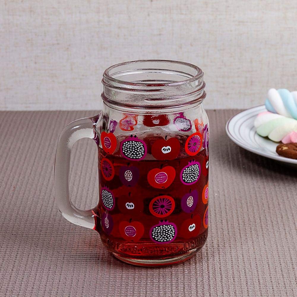 Fruit Cocktail Handled Jar, 0.4L