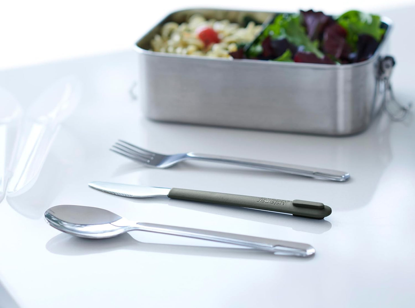 DUO Stainless Steel Cutlery Set - Grey