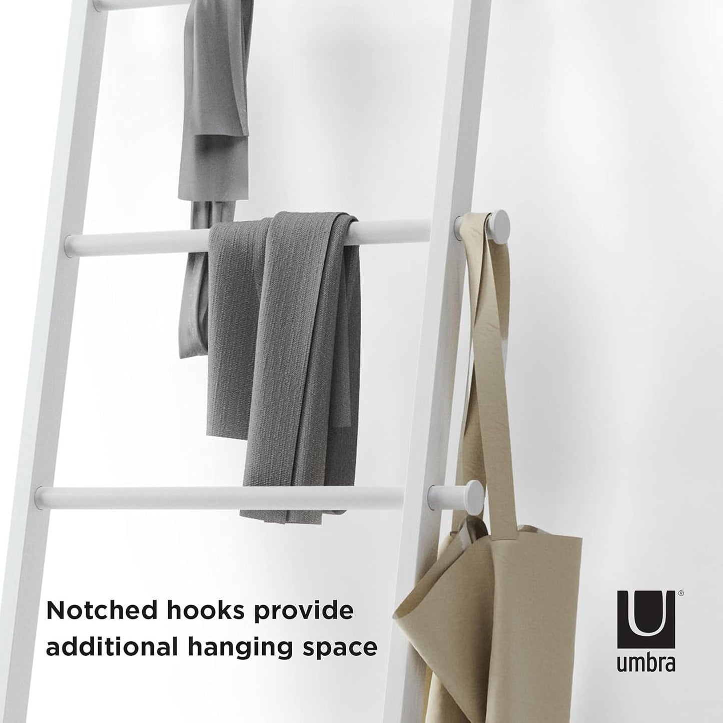 Leana Ladder (Knock Down) - White