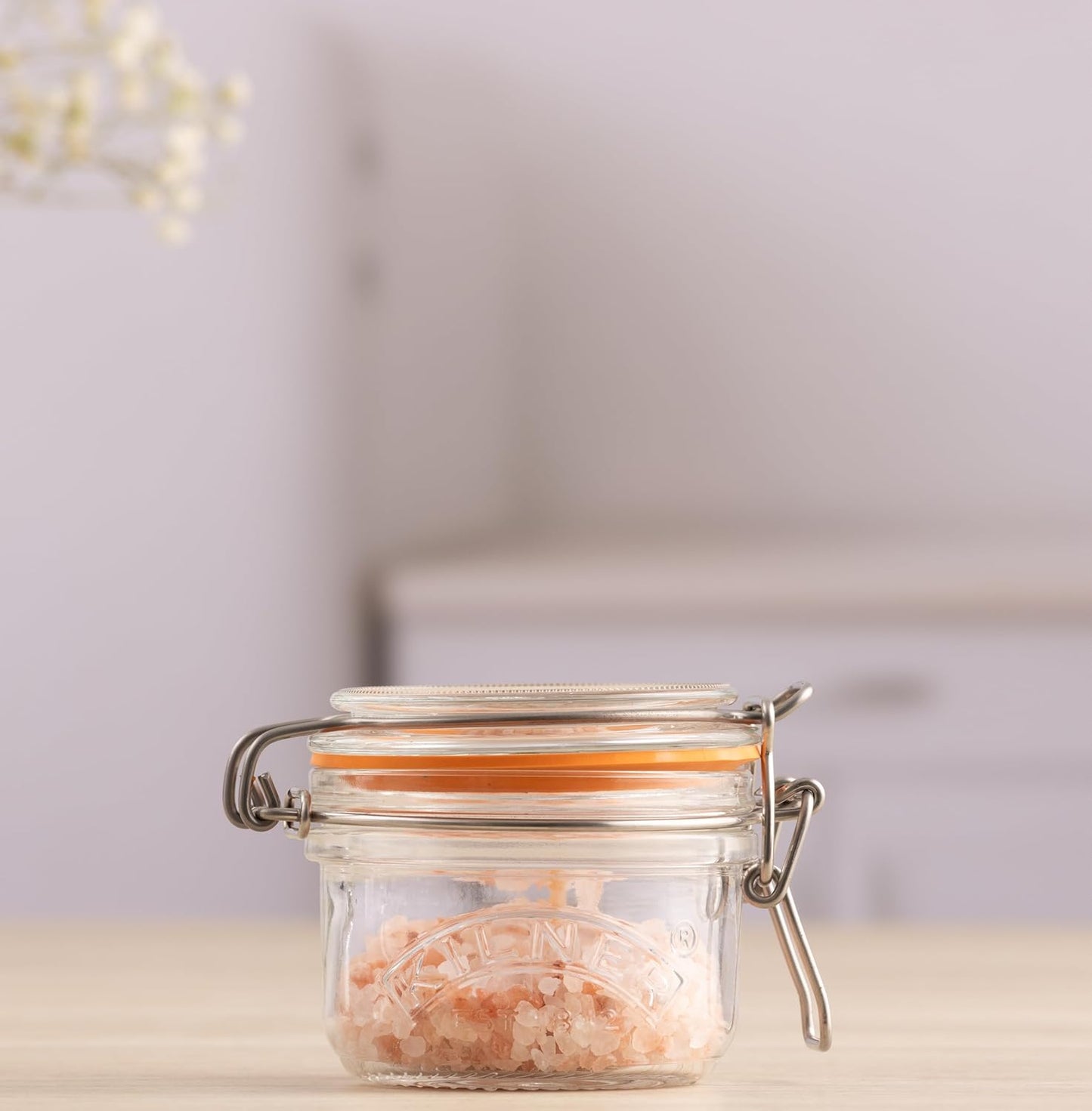 Clip Top Round Jar, 0.125L