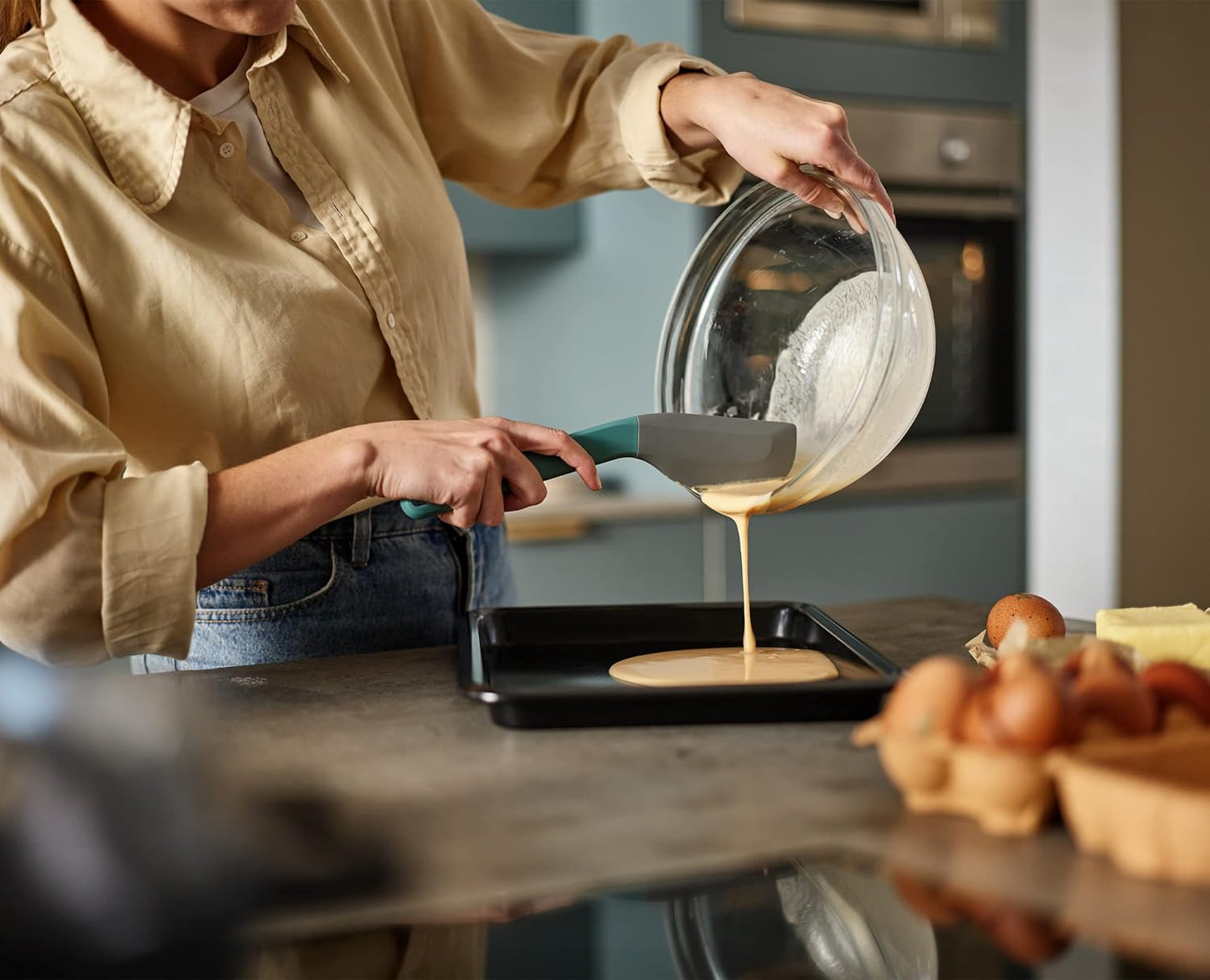 DUO Ergonomic Spatula - Opal