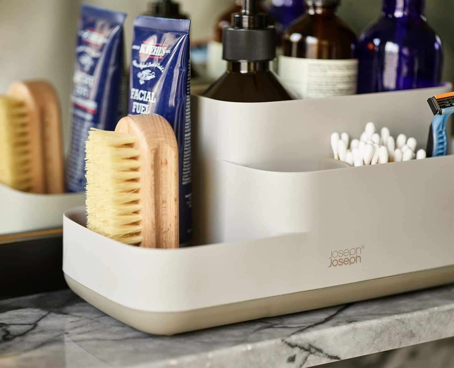 Easystore Bathroom Caddy - Ecru