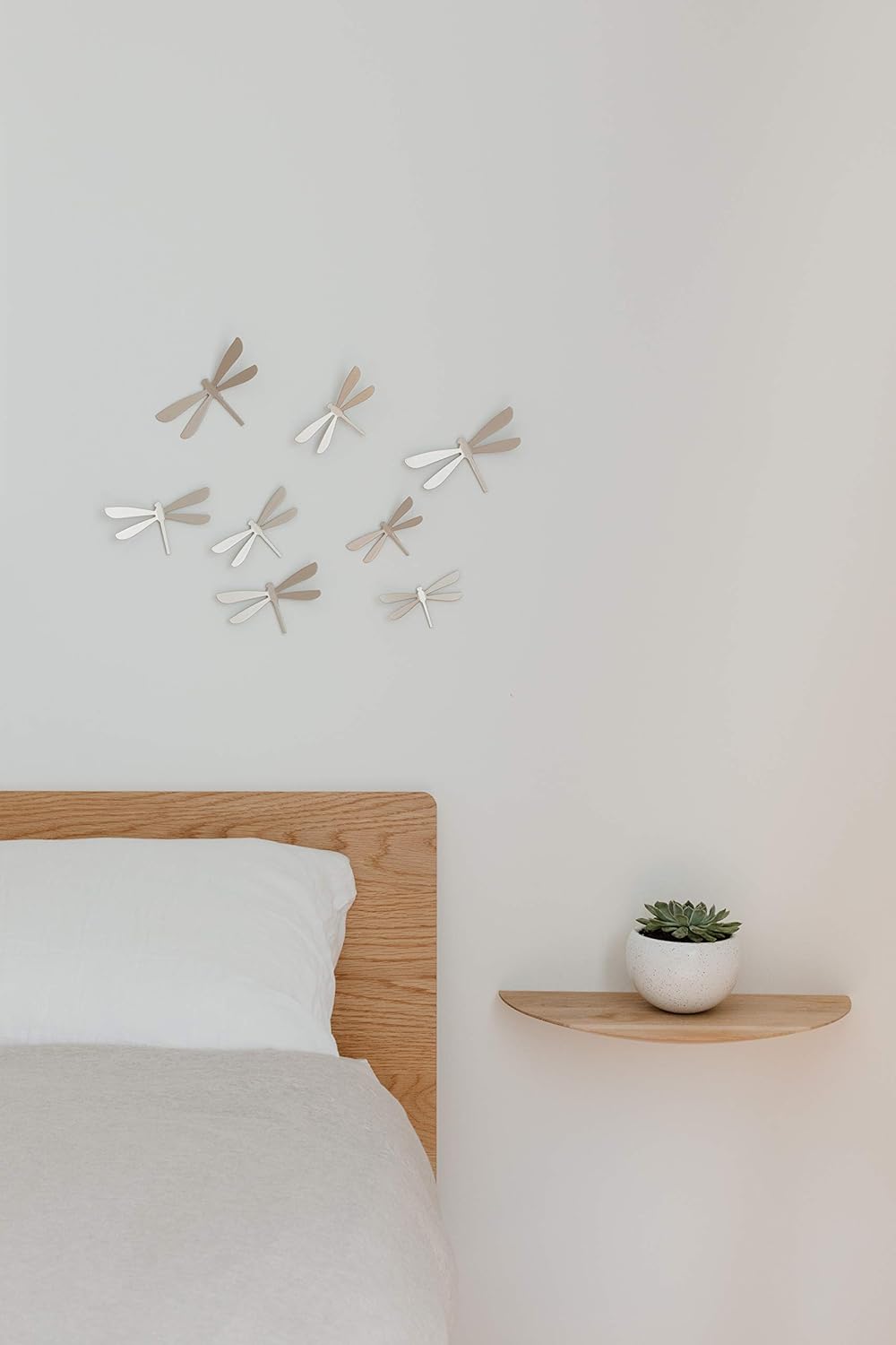 Wallflutter Wall Decor (8) Brushed Nickel