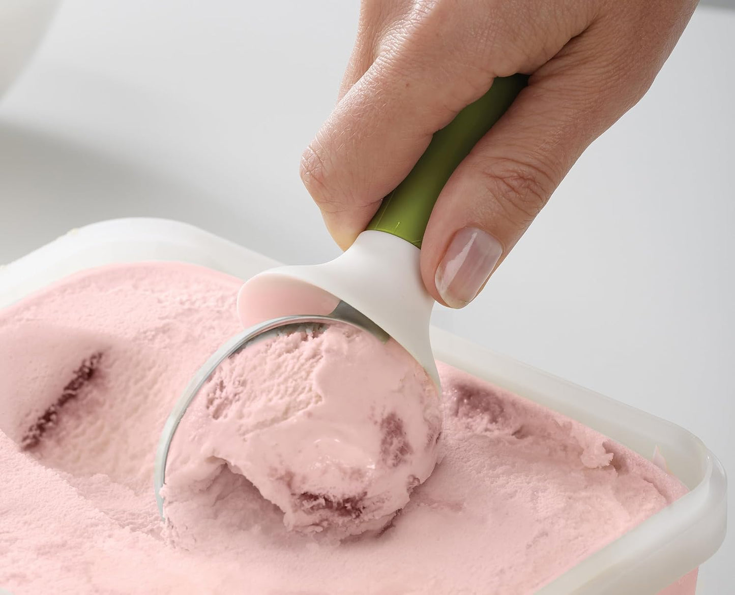 DUO Non-Drip Ice Cream Scoop - Green