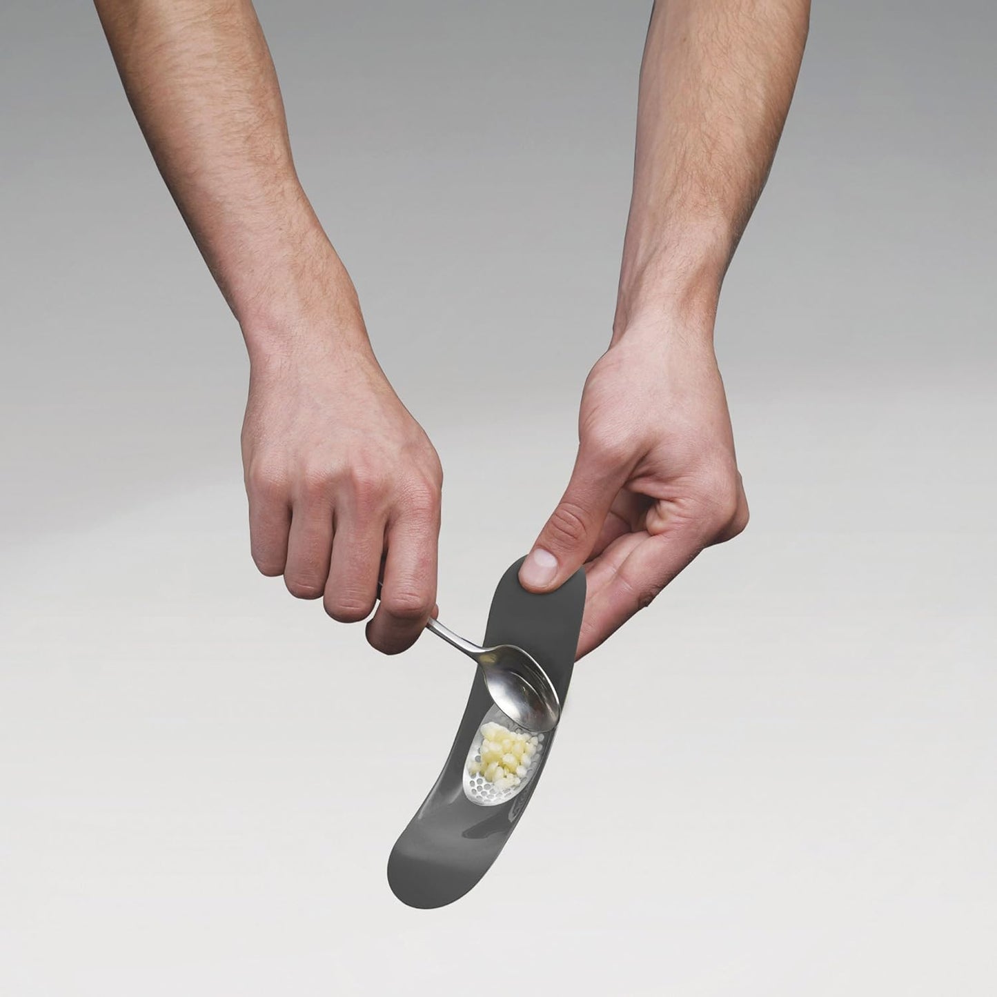 Rocker Garlic Crusher - Grey