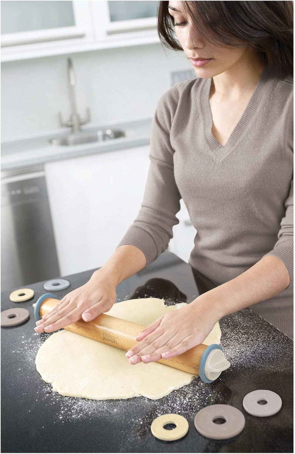 Adjustable Rolling Pin - Pastel