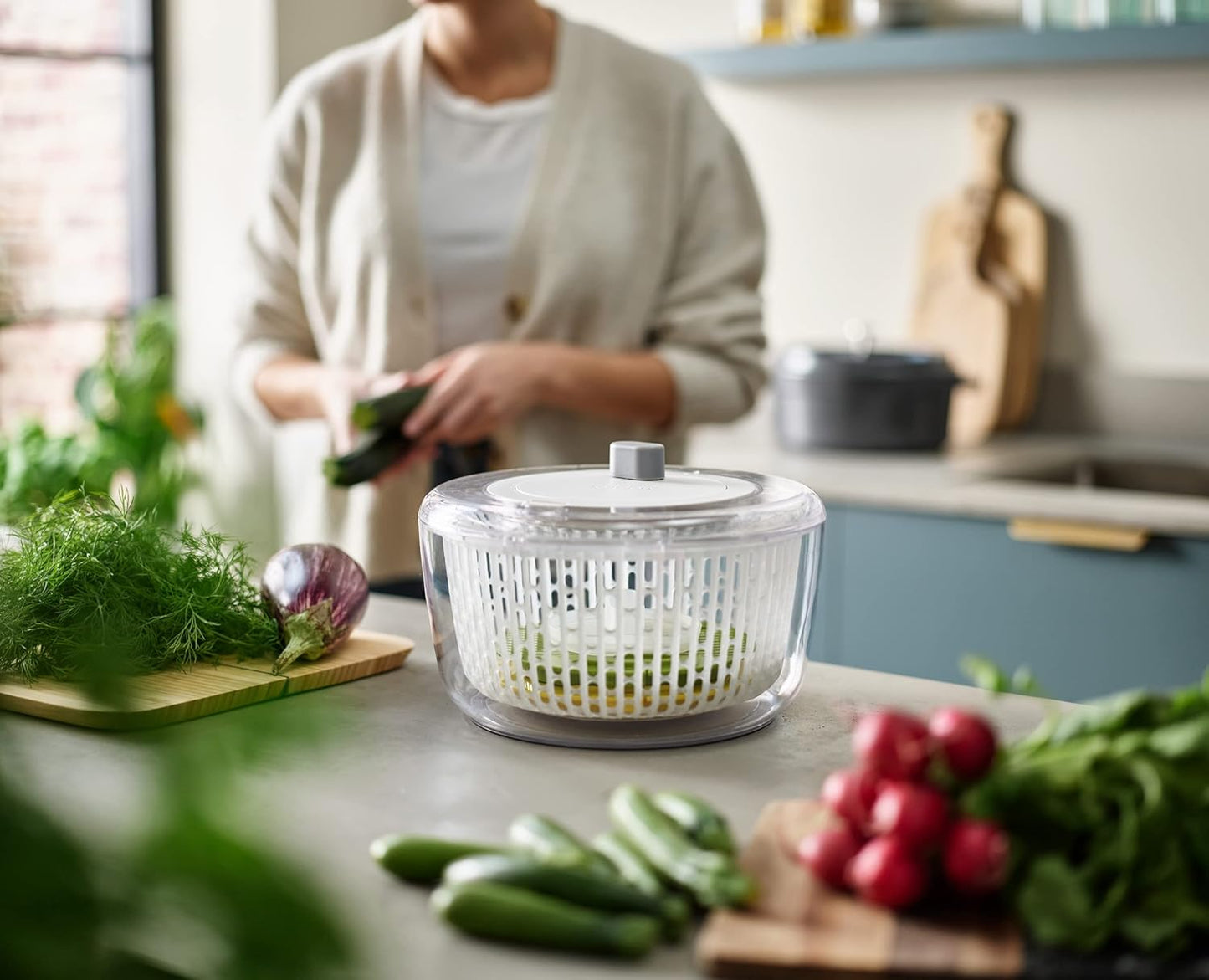 DUO 3-Piece Salad Preparation Set - Multicolor