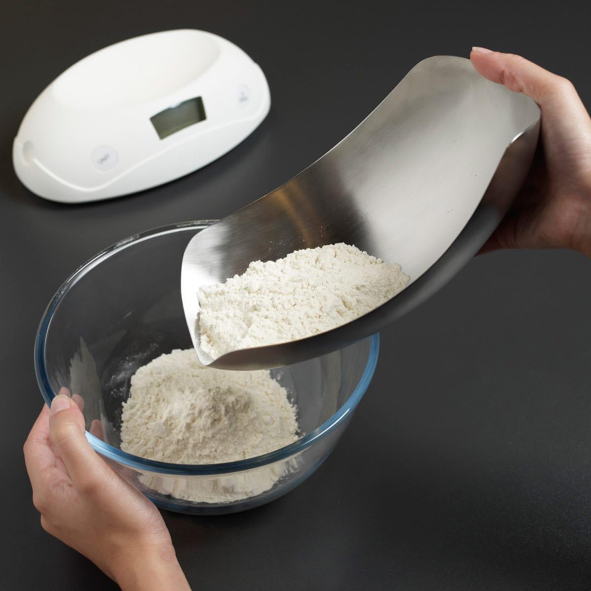 Shell Digital Scale - Grey