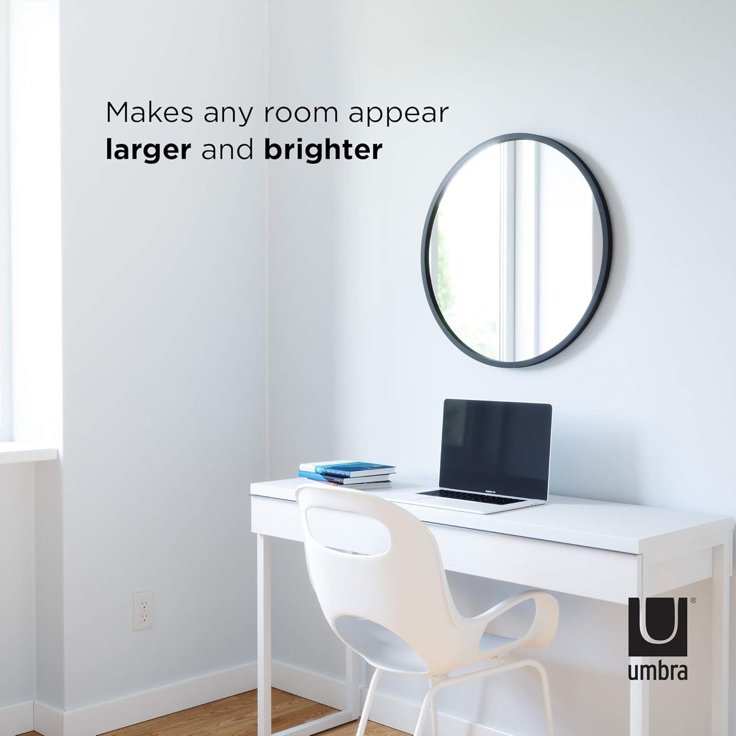 Hub Mirror 61cm - Black