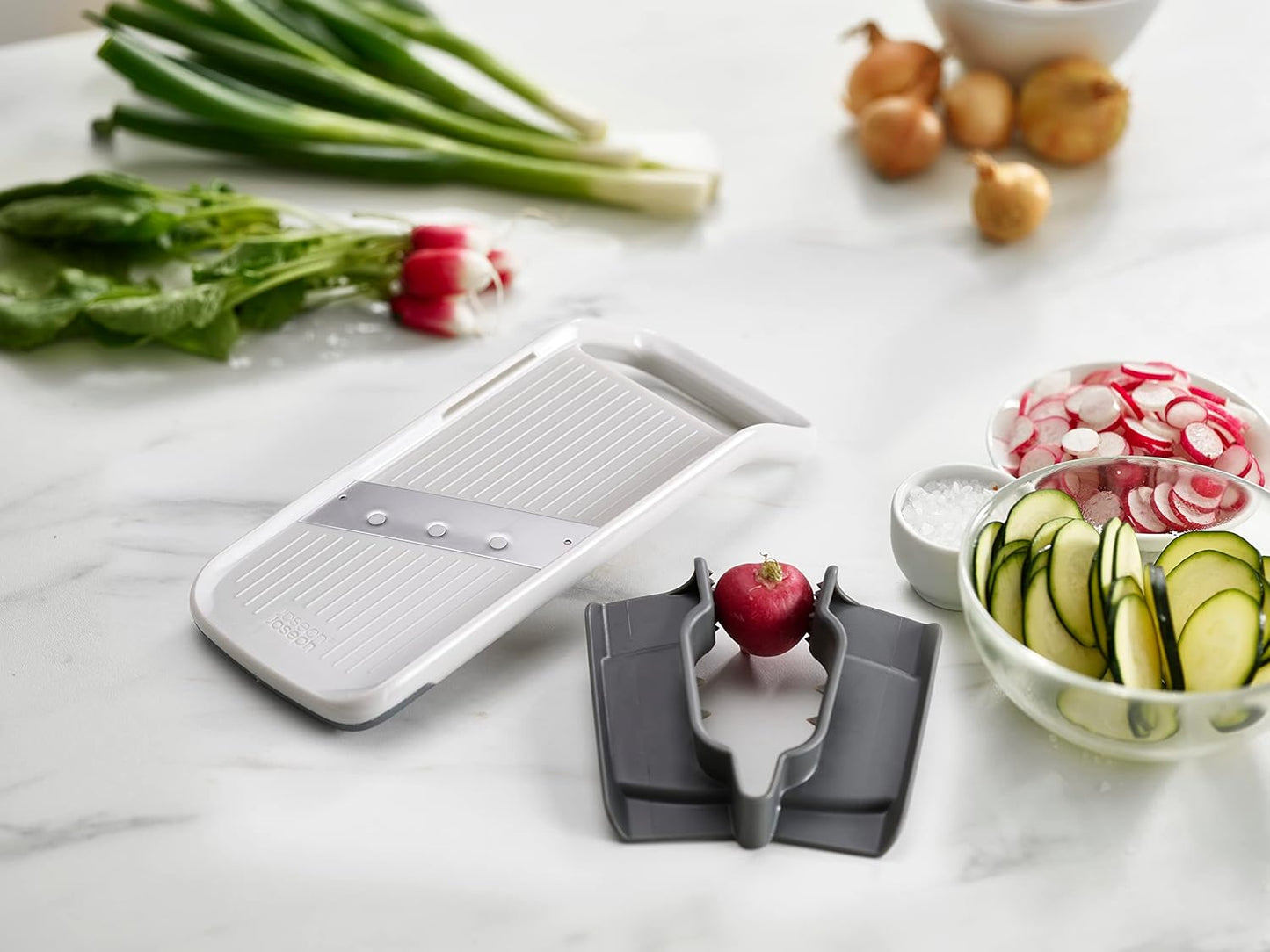DUO Multi-Grip Mandoline - Grey