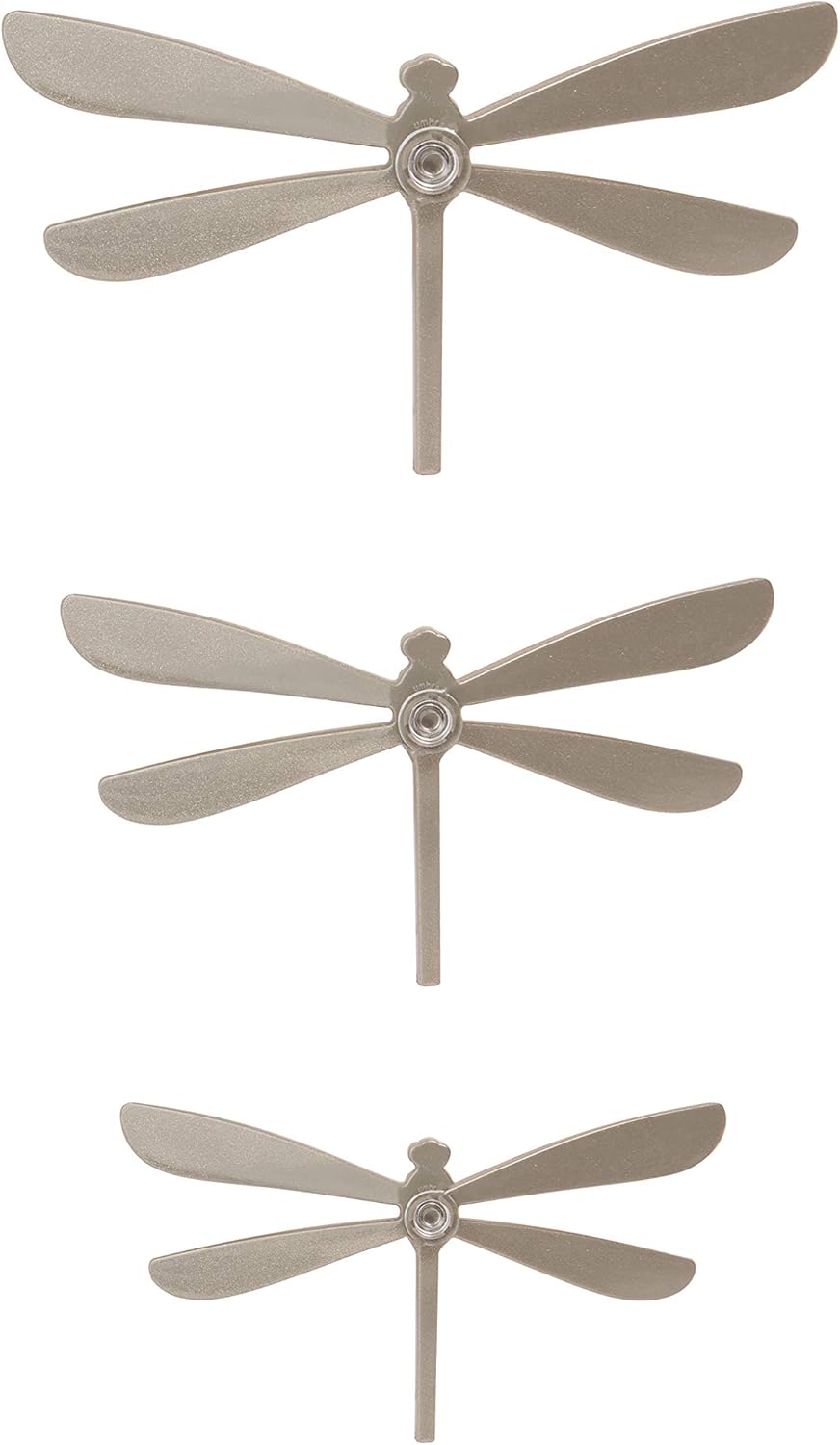 Wallflutter Wall Decor (8) Brushed Nickel