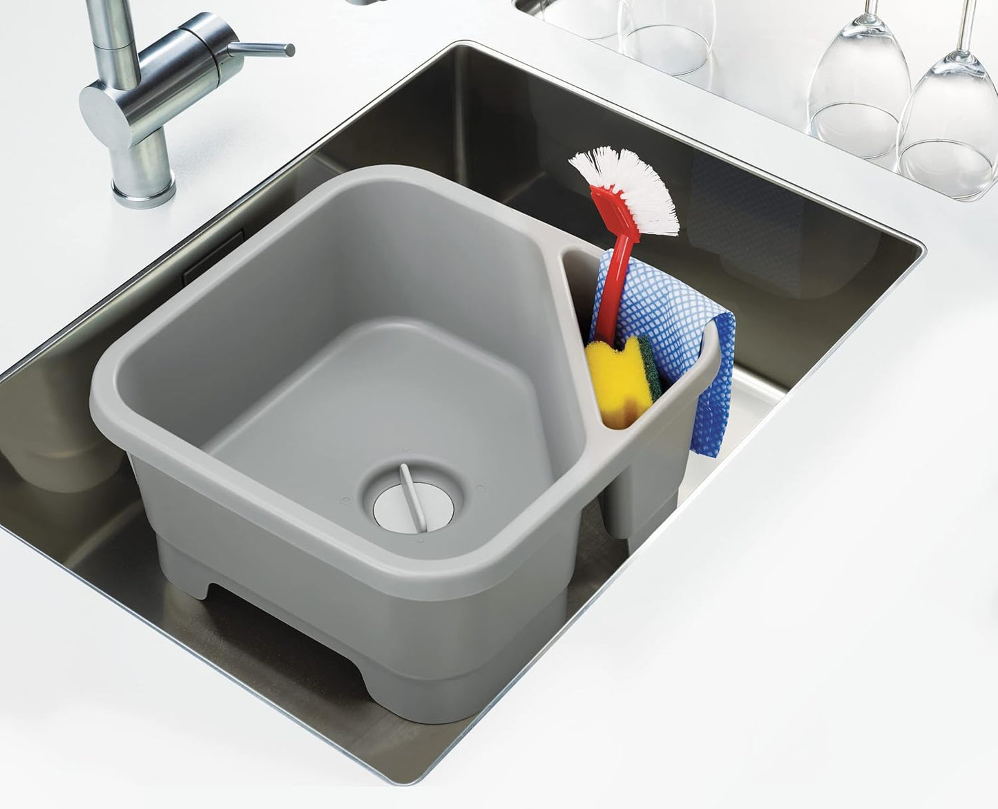 DUO Washing-Up Bowl - Grey