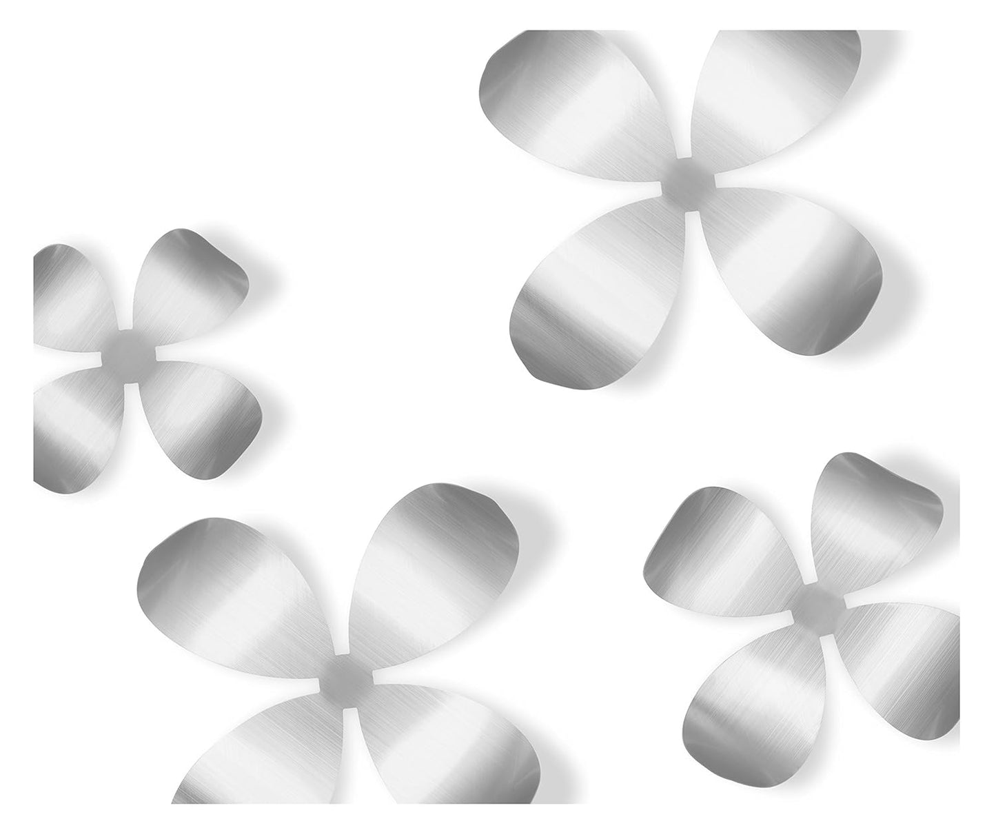 Metal Wallflower (Set of 9) - Nickel