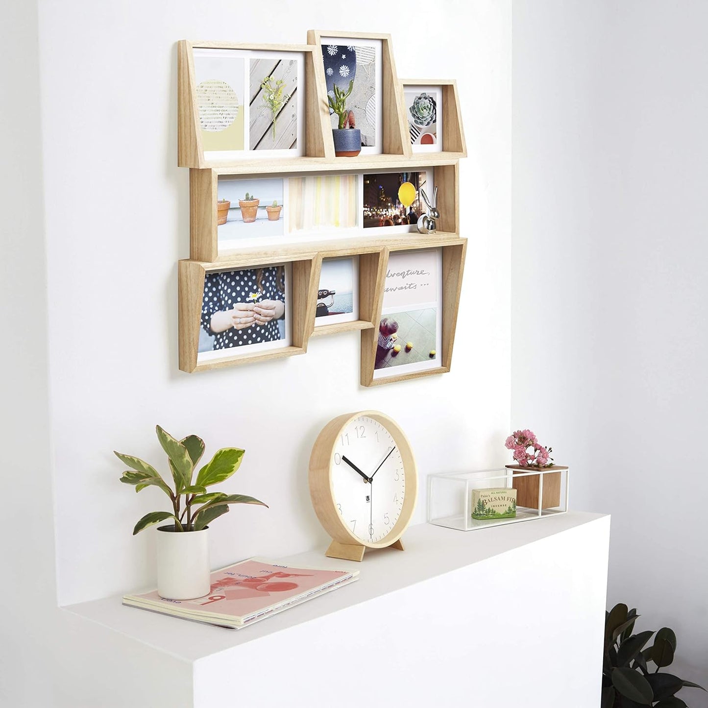 Edge Photo Display Multi Wall - Natural