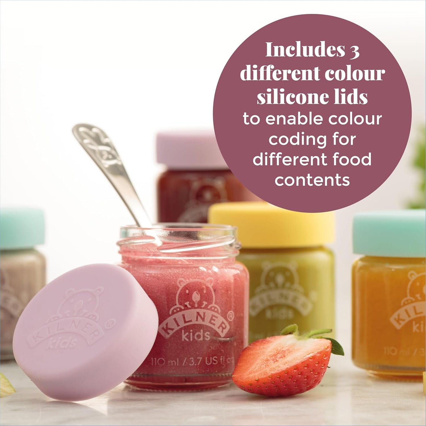 Kids Jars (Set of 6), 190mL