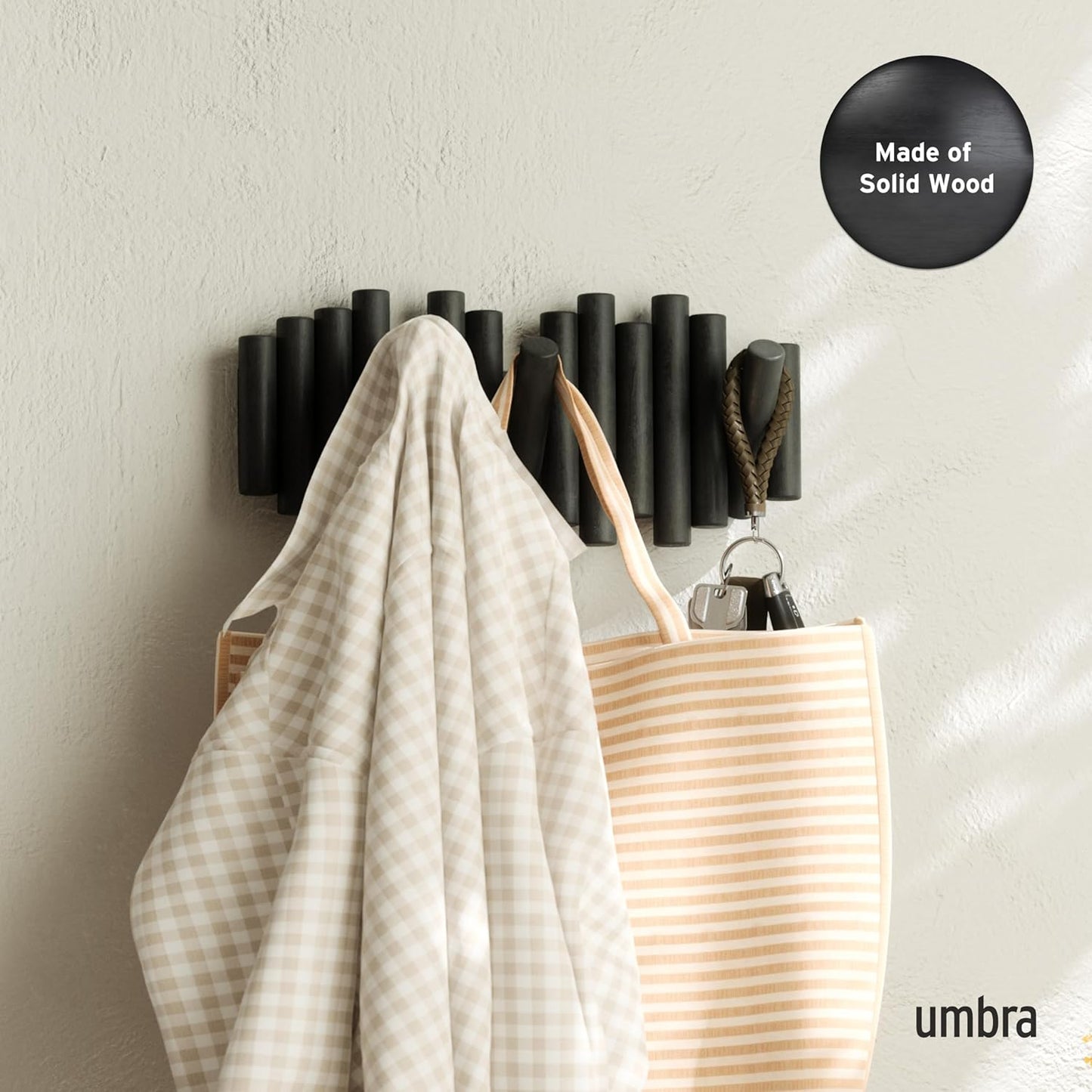 Picket Rail Hook - Black