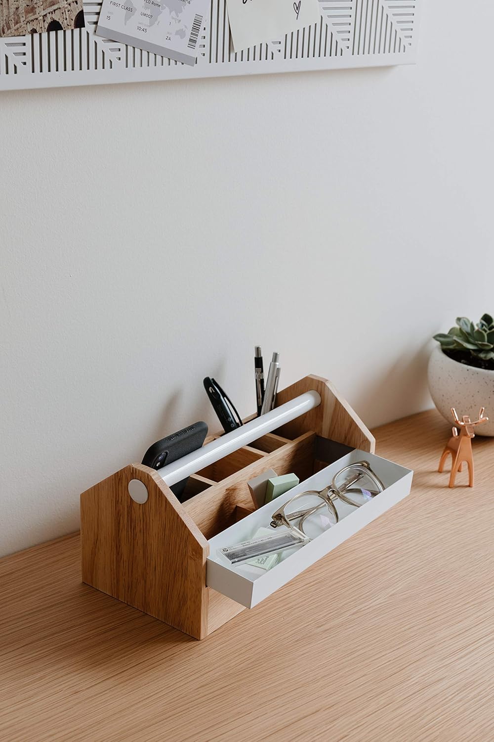 Toto Storage Box (Medium) - White/Natural