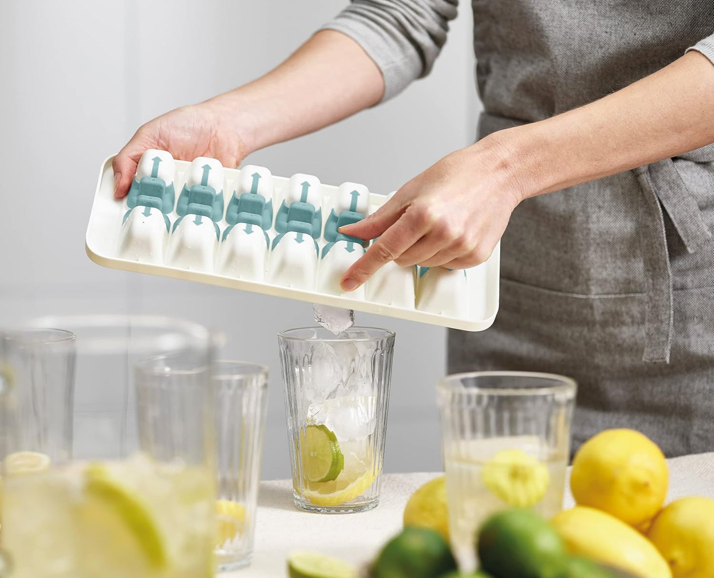 DUO Easy-Release Ice Cube Tray - Opal