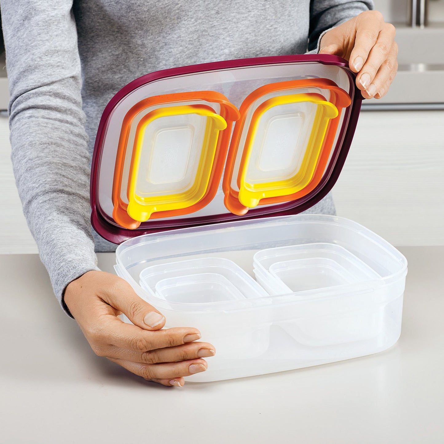 Nest Compact Storage Containers (Set of 5)