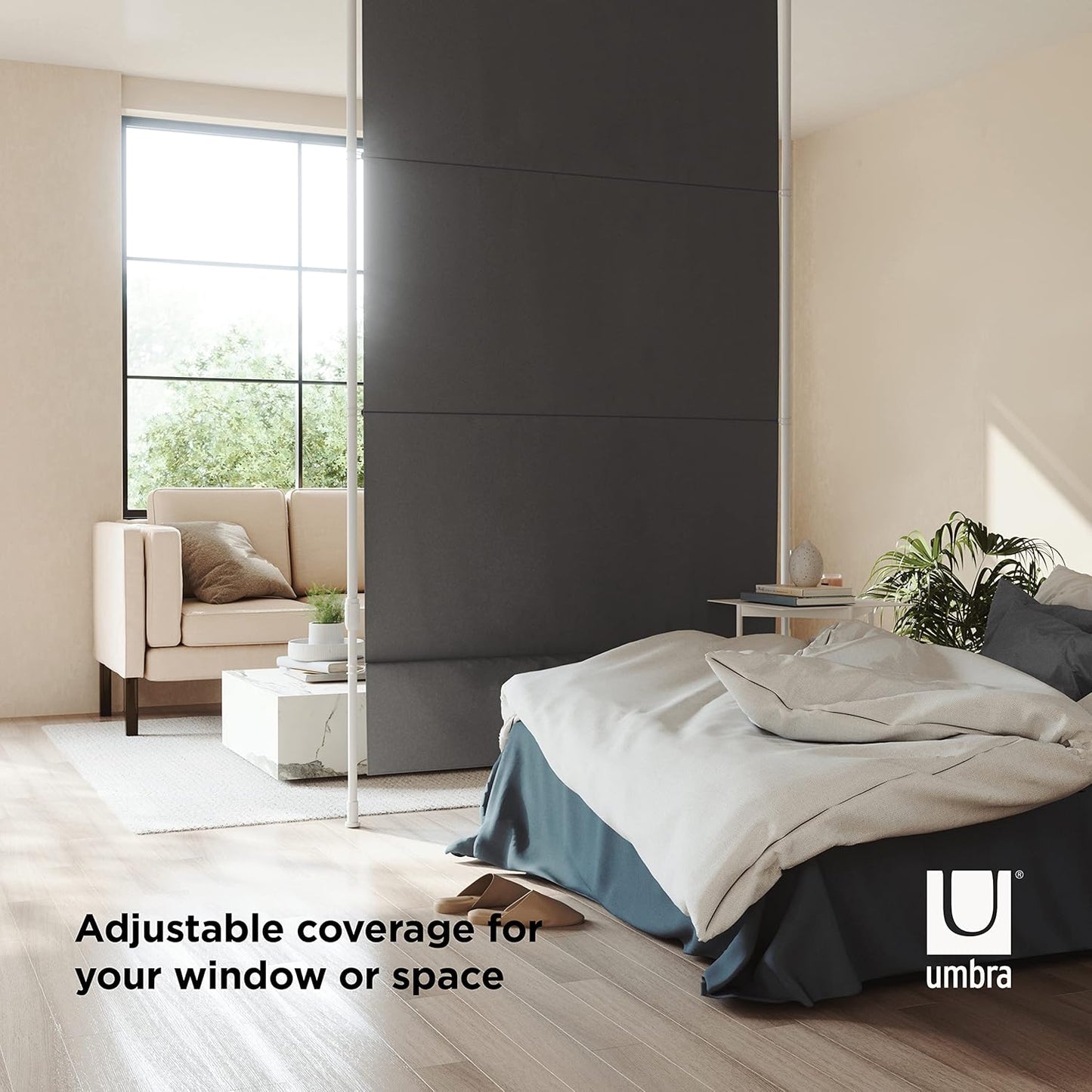 Anywhere Room Divider - Charcoal