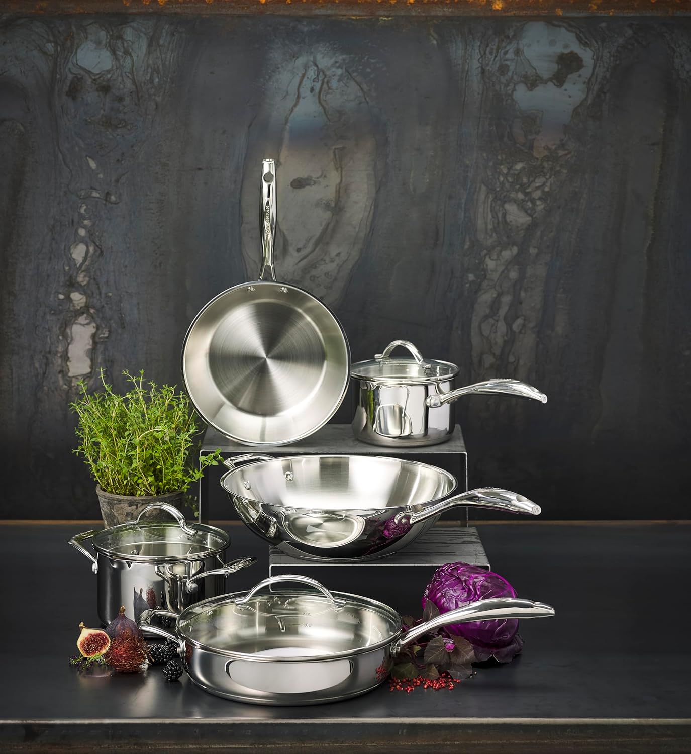 STS - Fry Pan 24cm (Stainless Steel)