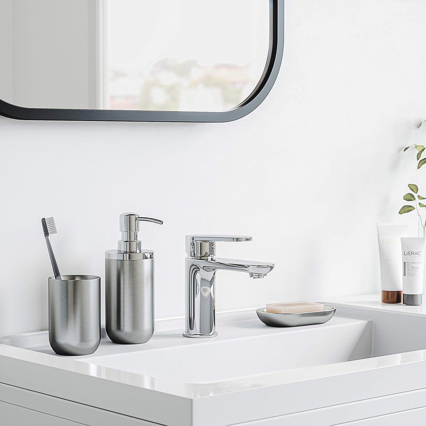 Junip Oval Soap Dish Metal Stainless Steel