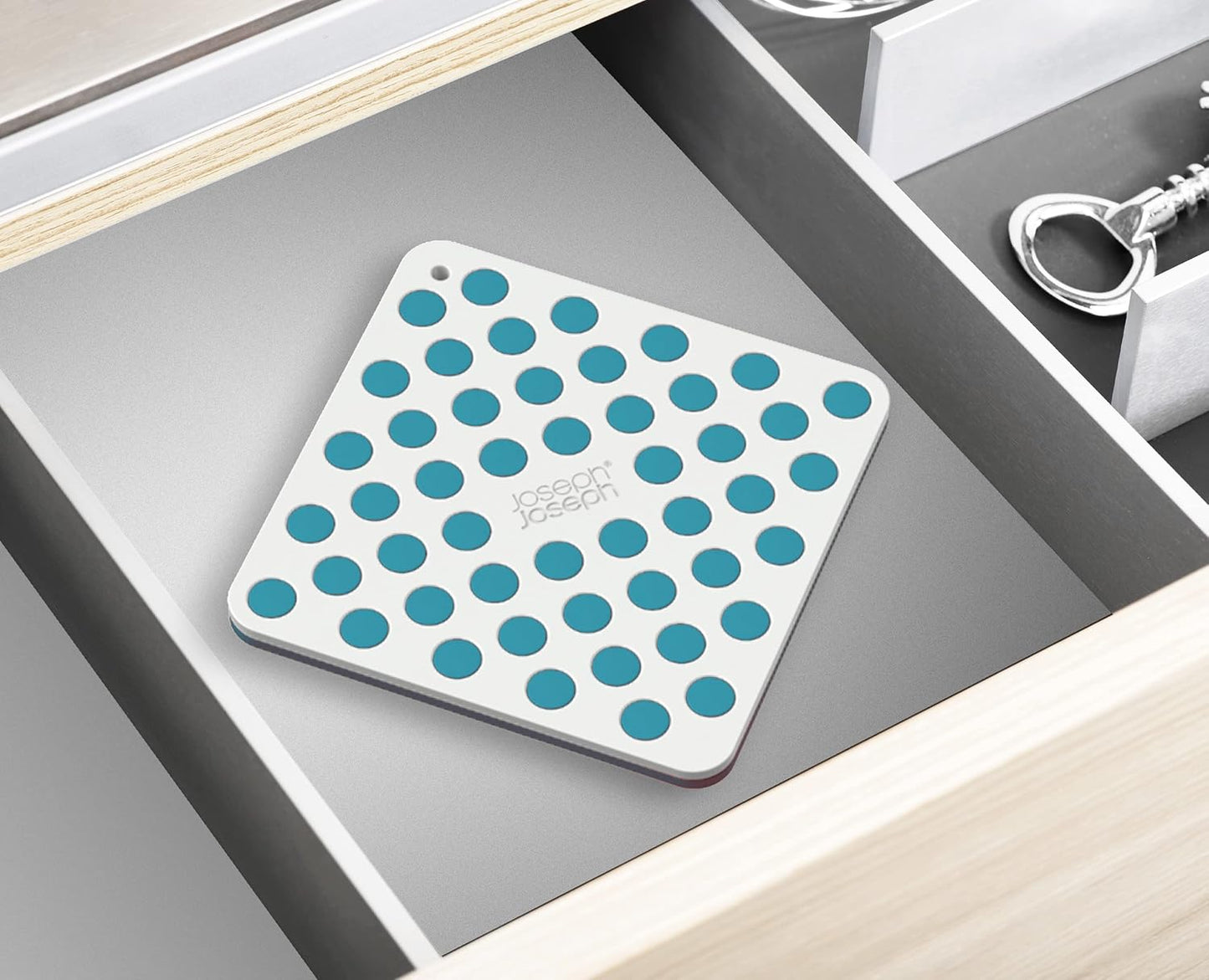 DUO Spot-On Silicone Trivets (Set of 2) - Dopal/Stone