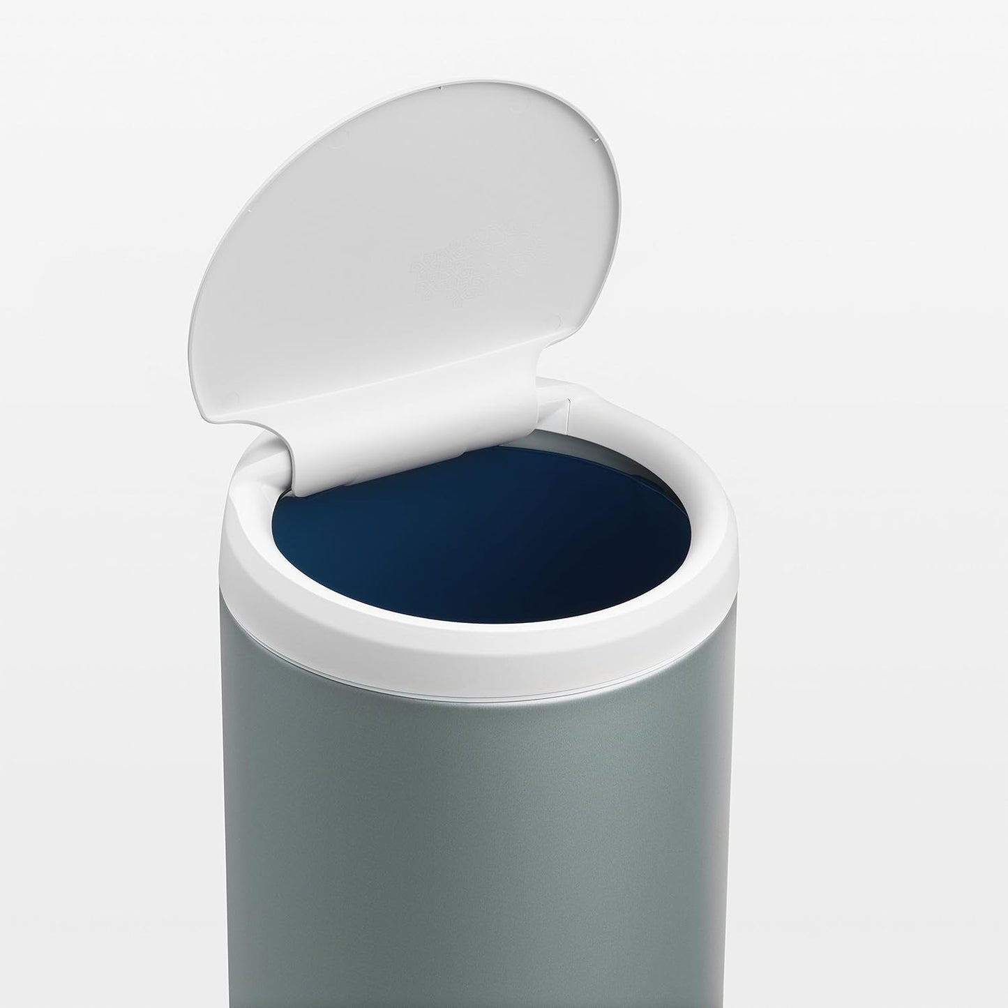 Flipbin 30 Litre - Metallic Mint/Light Grey Lid