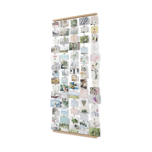 Hangit Photo Display 26" x 60" (Large) - Natural
