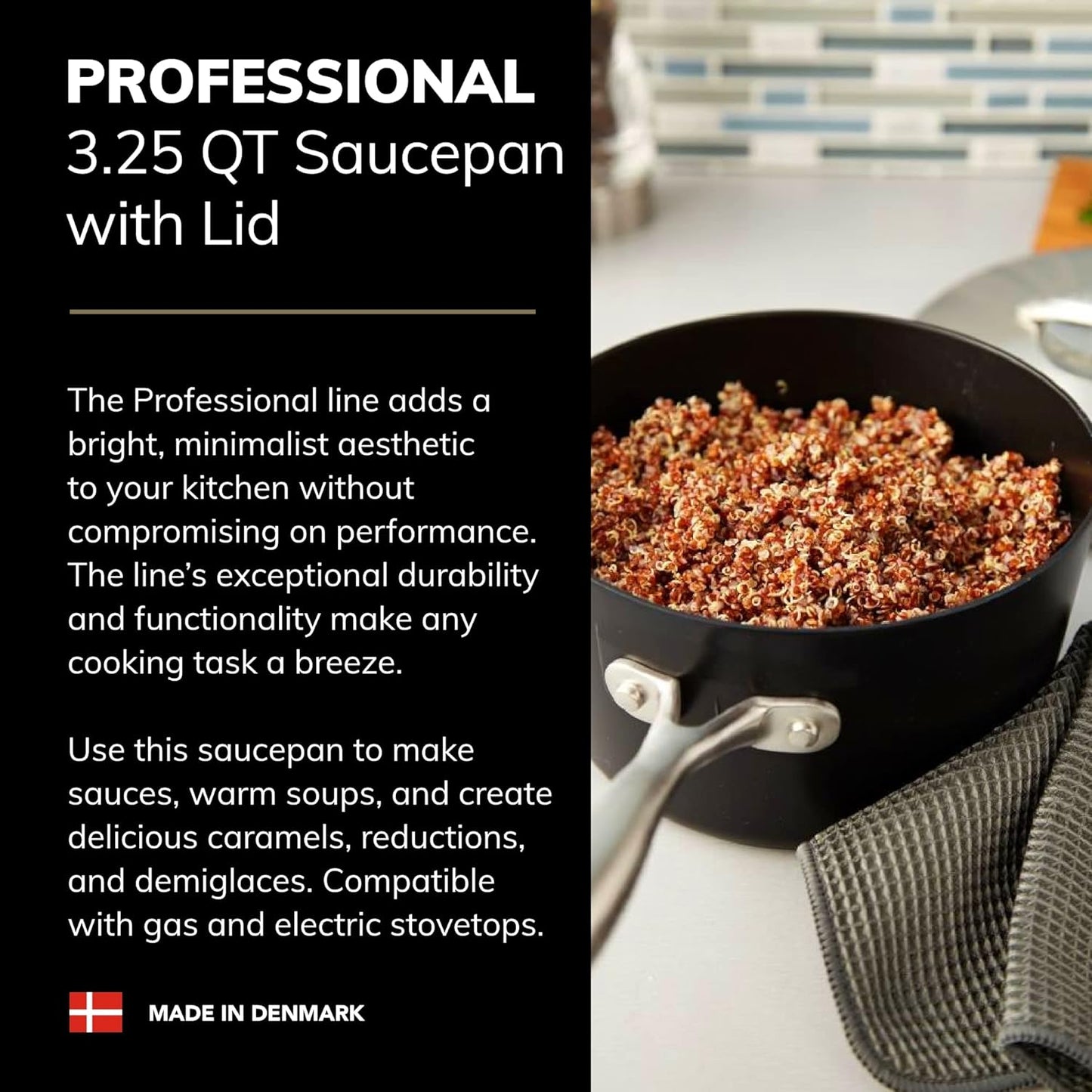Professional - Saucepan with Lid 20cm/2.5L