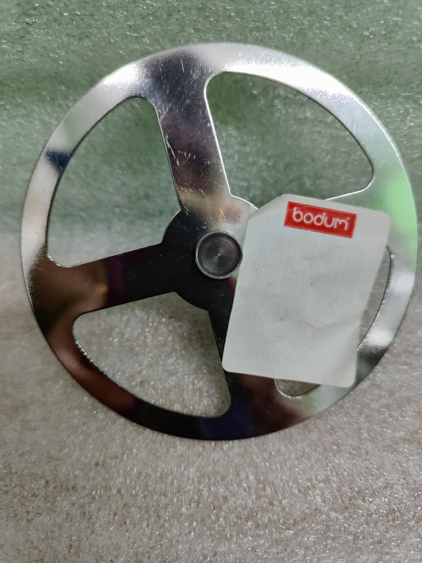[CLEARANCE - Bodum] Cross Plate Metal - Chrome Shiny (4 Cup, 6 Cup, 8 Cup)