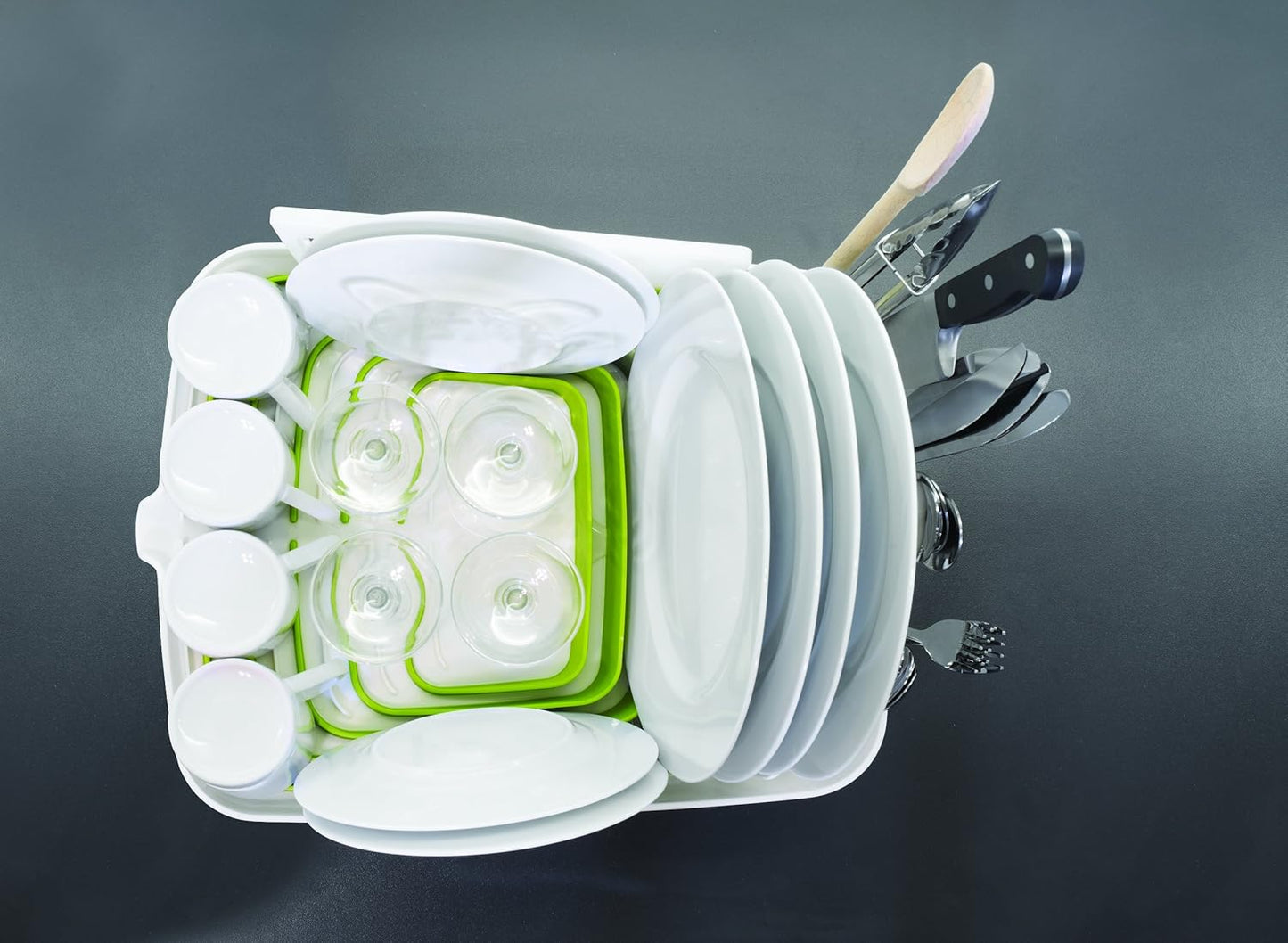 Arena Dish Drainer - Green