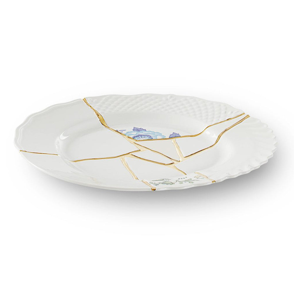 Kintsugi Dinner Plate in Porcelain - N°3
