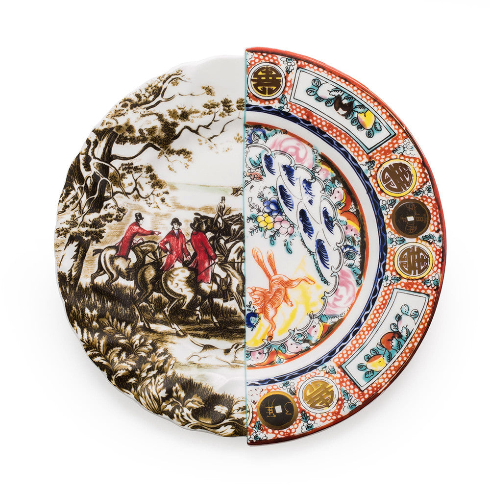 Hybrid Dinner Plate in Porcelain - Eusafia