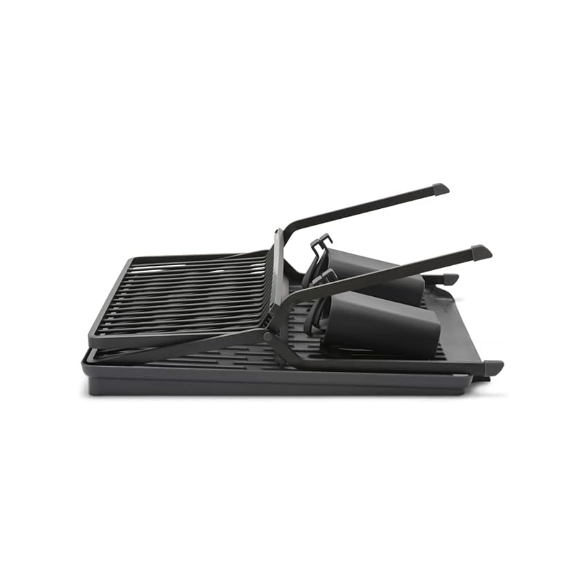 Foldable Dish Drying Rack (Large) - Dark Grey