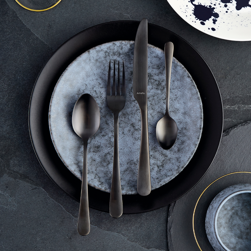 Austin Black PVD (24 Pieces Cutlery Set in Gift Box)