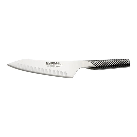 Oriental Cooke's Knife (Fluted) - 18cm (G-83)